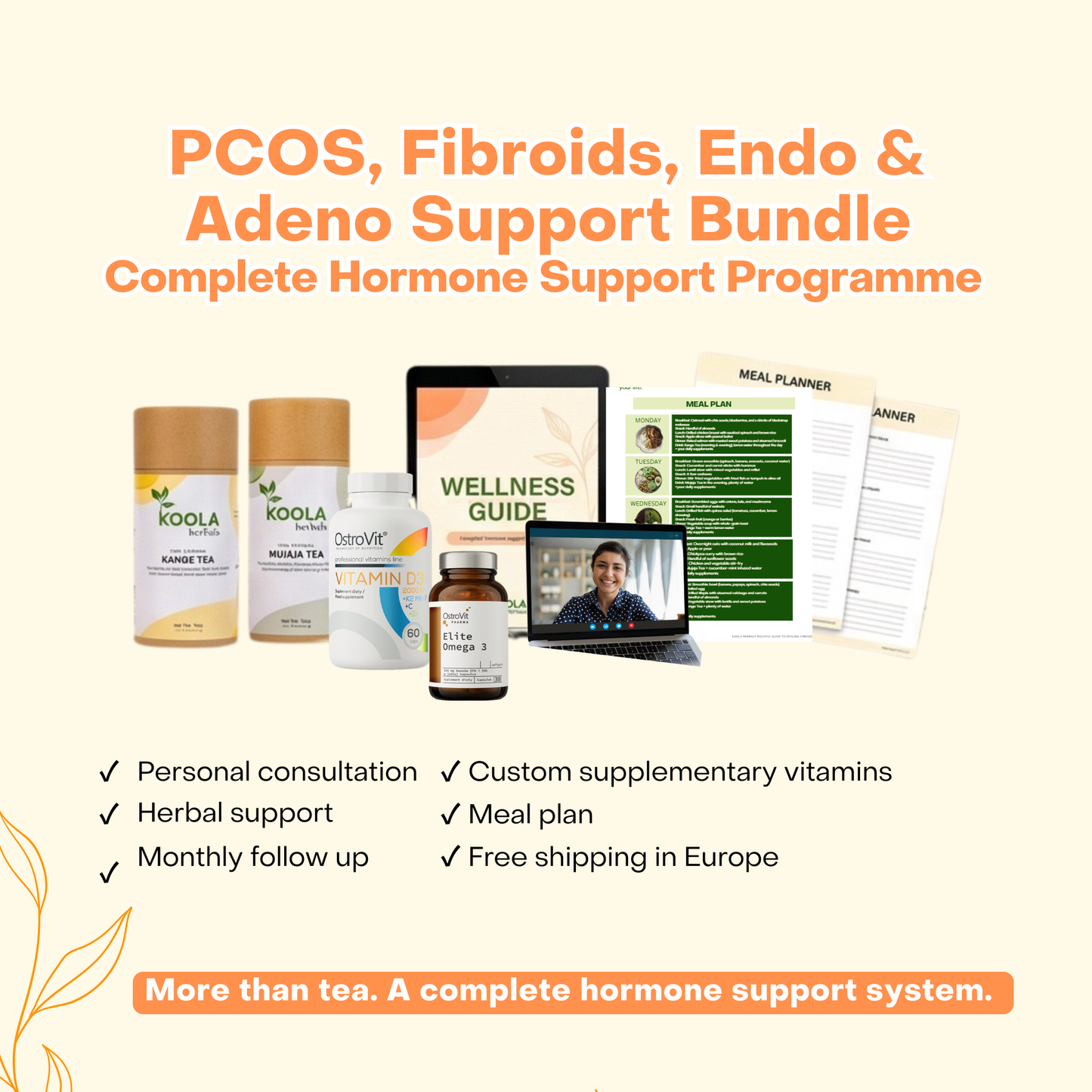 Paquete de té Kange