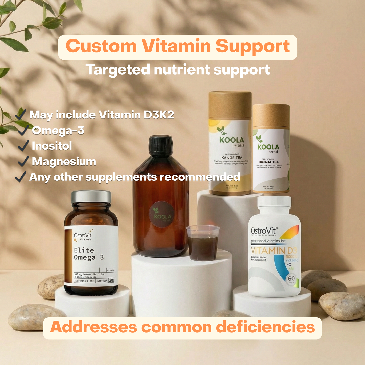 Paquete de té Kange